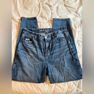 American Eagle curvy mom jeans long